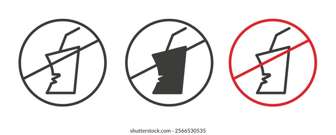 Dont throw away plastic signs collection for website design, app, UI design.