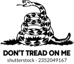 Don't Tread On Me logo, Snake logo