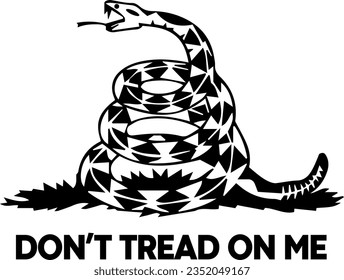 Don't Tread On Me logo, Snake logo