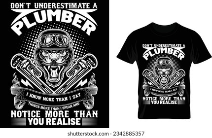 don`t underestimate a plumber
i know more than i say things more than
i speak and notice more than you realise