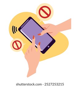 não usar conceito de telefone celular isolado