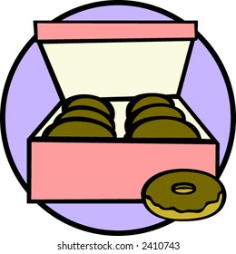 donut box