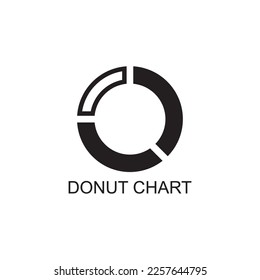 donut chart icon , data icon