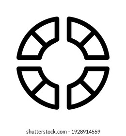 DONNEMENTARK-Symbol oder Logo einzeln auf Zeichensymbolen, Vektorgrafik - hochwertige Vektorsymbole in schwarzem Stil
