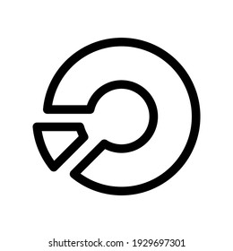 DONNEMENTARK-Symbol oder Logo einzeln auf Zeichensymbolen, Vektorgrafik - hochwertige Vektorsymbole in schwarzem Stil
