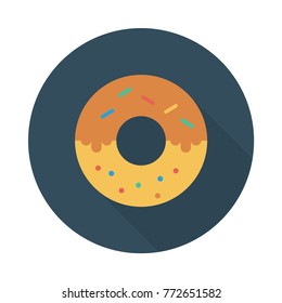 donut circle flat