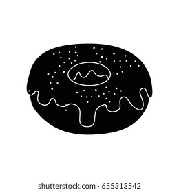 Donut delicious dessert