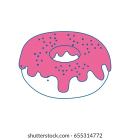 Donut delicious dessert