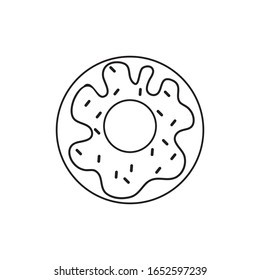 donut design vector icon symbol