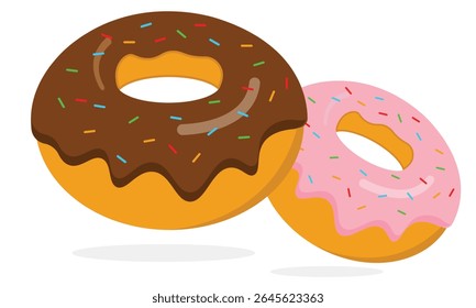 Rosca sobremesa comida chocolate cor rosa rosada rosca massa doce rosquinhas para lanche
