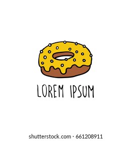 donut doodle icon