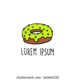 donut doodle icon