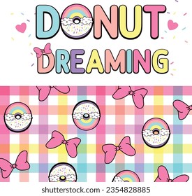 donut dreaming cute colorful delicious