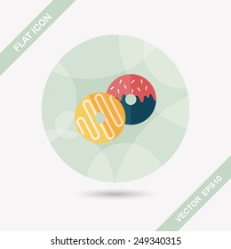 Donut flat icon