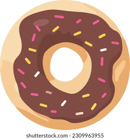 donut flat icon vector design 