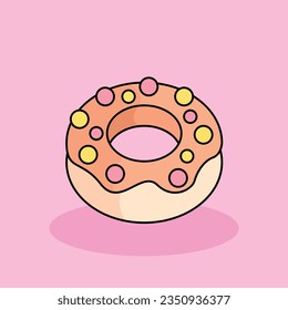 Ilustración del icono de la caricatura vectorial libre. Concepto de icono de brunch aislado. estilo de dibujos animados planos