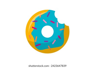 Donut Funny and Weird Sticker