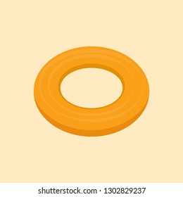 donut glaze vector. symbol. logo design.