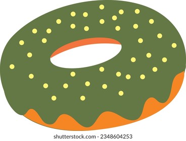 donut  ice cream donut colourful sugar sprinkles