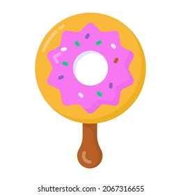 Ein Eis-Eis-Stick, flaches Symbol