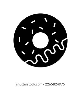 donut icon, bakery vector, food illustration
