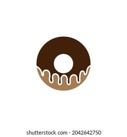 Donut icon design illustration vector