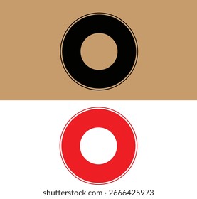 Donut icon design for your website 