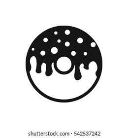 donut icon illustration isolated vector sign symbol