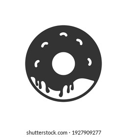 donut icon, illustration, logo design