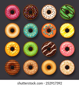 Donut Icon Set