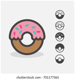 Donut Icon Set