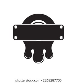 Donut icon symbol ,illustration design template.