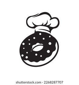 Donut icon symbol ,illustration design template.