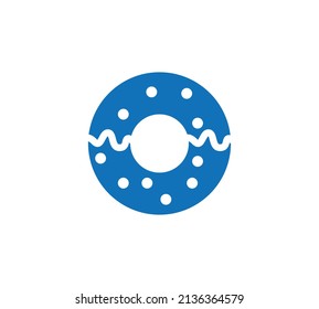 Donut icon. Vector concept illustration for design.
