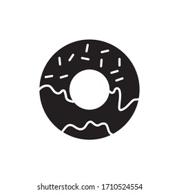 Donut Icon Vector Design Template