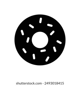 Donut Icon Vektorgrafik glazed Cake Icon