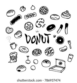Donut Illustration Pack
