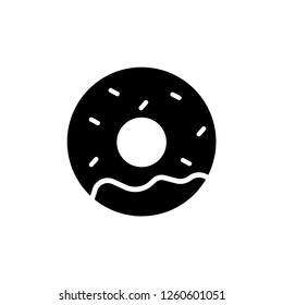 donut isolated vector