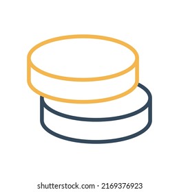 Donut Isolated Vector icon which can easily modify or edit

