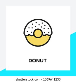 DONUT LINE ICON SET