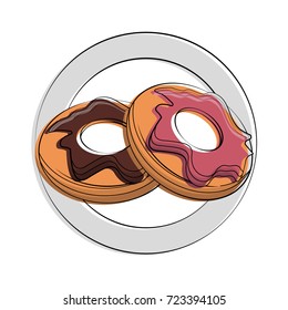 donut pastry food related image 