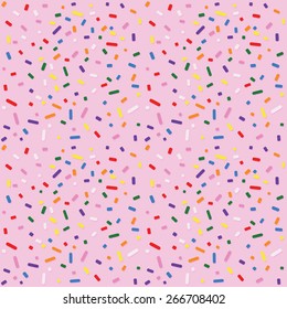 Donut Pink Seamless Background Texture Pattern