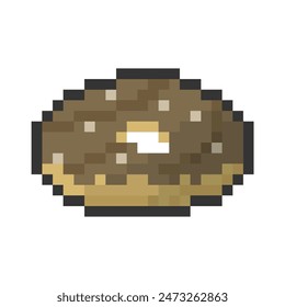 donut pixel art for dynamic digital projects and designs.