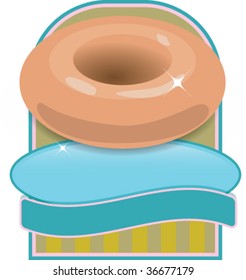 Donut restauran logo