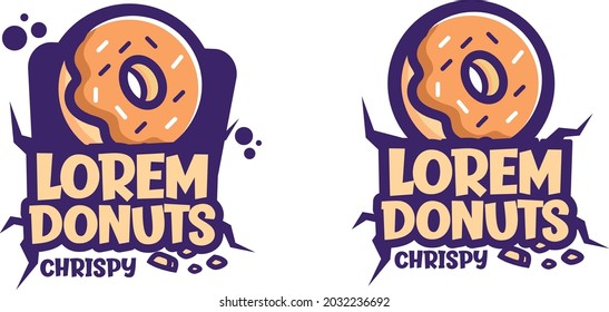 Logo des Donut Restaurants Café Design