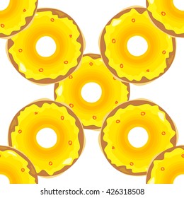 Donut seamless background texture pattern