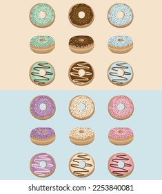 Conjunto de colores diferentes