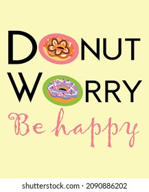 Donut T Shirt Design Image
