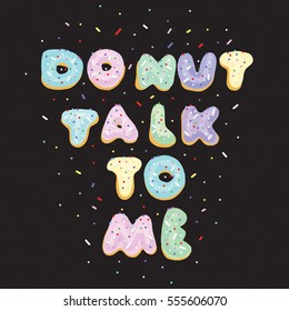 Donut talk to me