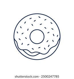 Donut Vector Art Illustration Design